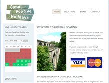 Tablet Screenshot of holiday-boating.co.uk